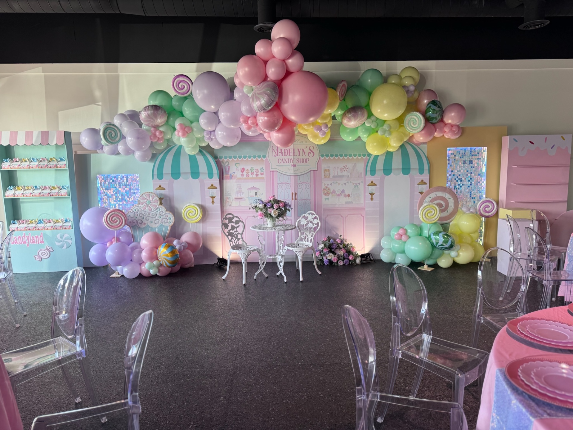 Candyland themed party